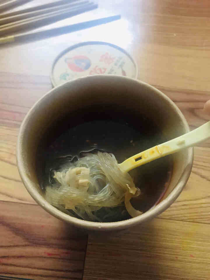 酸辣粉正版嗨吃家酸辣红薯细粉方便速食正宗清真重庆风味方便粉丝即食 梁天代言 网红酸辣粉120g*6桶（明星款）怎么样，好用吗，口碑，心得，评价，试用报告,第4张