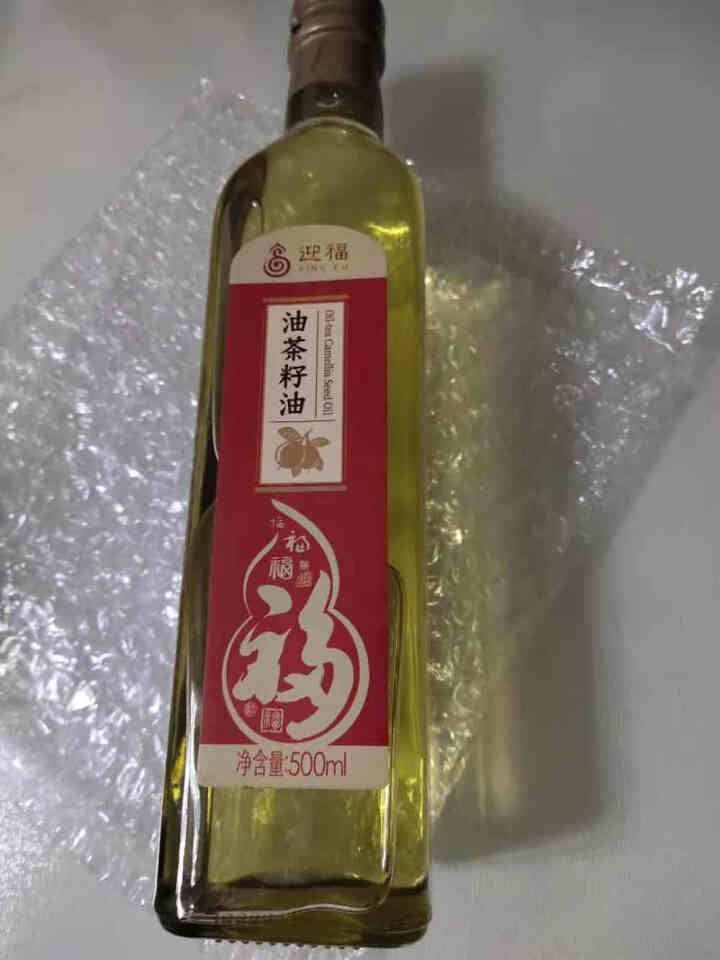 迎福山茶油 食用油 压榨油茶籽油500ml怎么样，好用吗，口碑，心得，评价，试用报告,第2张