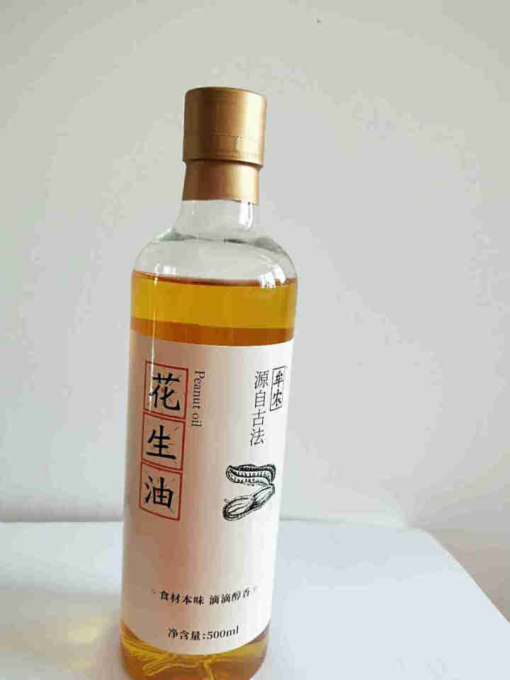 牟农 食用油 古法压榨Ⅱ 花生油500ml 烟台恒邦出品怎么样，好用吗，口碑，心得，评价，试用报告,第2张