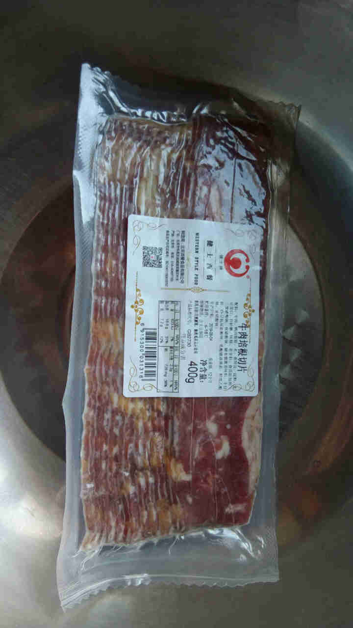 健士牌牛肉培根肉片烧烤食材400g 全程冷链 原切烤肉早餐食材怎么样，好用吗，口碑，心得，评价，试用报告,第2张