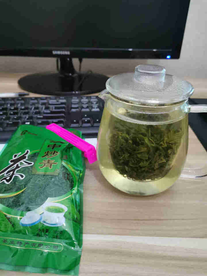 拜将坛 绿茶2019新茶陕西汉中西乡特炒高山云雾炒青绿茶叶浓香耐泡 炒青绿袋100g怎么样，好用吗，口碑，心得，评价，试用报告,第4张