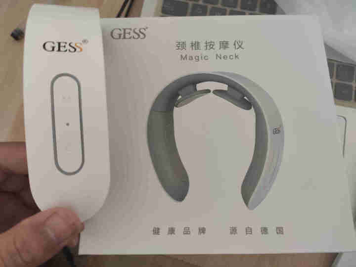 GESS 德国品牌 颈椎按摩器 颈部多功能脉冲震动热敷按摩器 办公室脖子智能护颈仪 GESS210怎么样，好用吗，口碑，心得，评价，试用报告,第3张