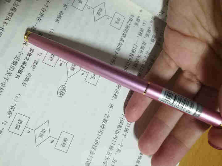 得力(deli) S681学生钢笔 练字墨水笔中小学生硬笔书法练字钢笔 儿童钢笔 单支 EF暗尖  粉红色S681【不带盒装】怎么样，好用吗，口碑，心得，评价，,第4张