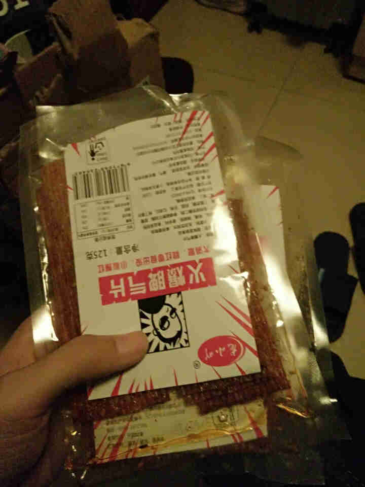 大辣片老式河南省老辣条500g80后经典童年味道手撕90后怀旧甜辣片甜味 火爆脾气片125g*4包（约500g）怎么样，好用吗，口碑，心得，评价，试用报告,第4张