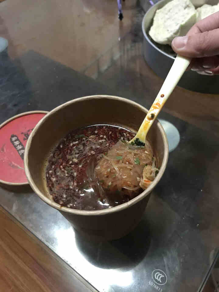 网红嗨吃家酸辣粉桶装整箱速食方便食品红薯粉丝学生充饥夜宵6桶装 145g*6桶怎么样，好用吗，口碑，心得，评价，试用报告,第4张