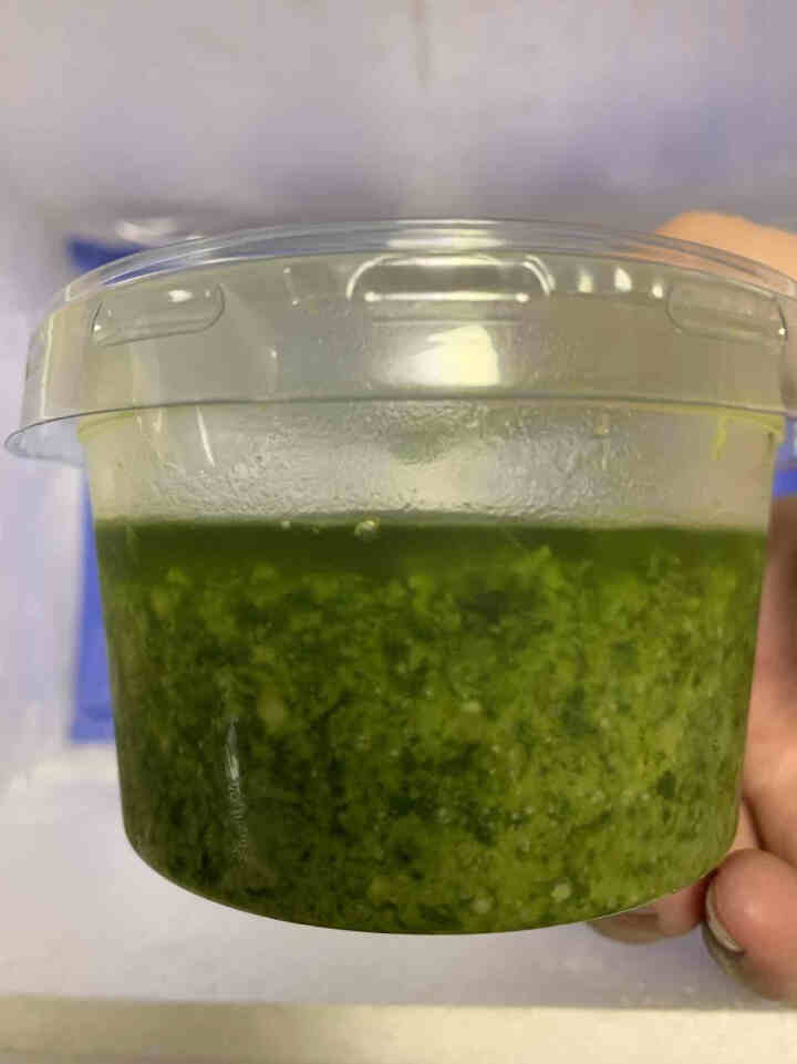 意大利进口 意帕斯塔 鲜冻新鲜罗勒酱（ Pesto）140g 盒装 面包酱 意面酱 西餐食材怎么样，好用吗，口碑，心得，评价，试用报告,第4张