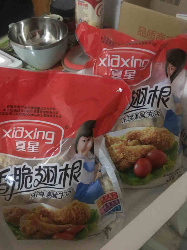 夏星食品香脆翅根台湾炸翅吮指鸡块 香脆炸翅中炸鸡翅裹粉油炸食品冷冻半成品1kg怎么样，好用吗，口碑，心得，评价，试用报告,第2张