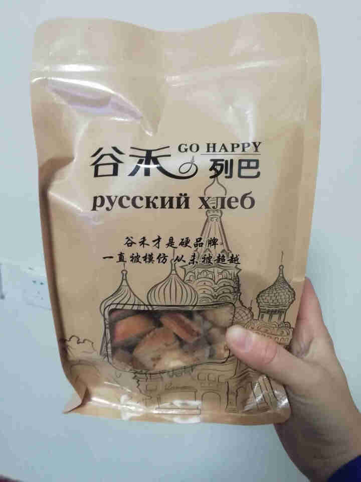 谷禾列巴面包片核桃仁葡萄干果仁休闲零食 袋装列巴干300g怎么样，好用吗，口碑，心得，评价，试用报告,第3张