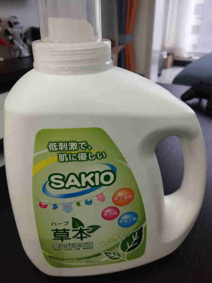 Sakio 婴儿洗衣液新生儿宝宝衣物清洗液2L 草本洗衣液怎么样，好用吗，口碑，心得，评价，试用报告,第4张