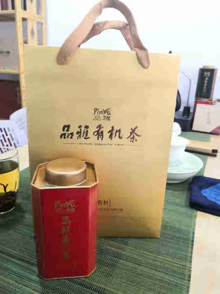 品雅茶叶 有机茶 福鼎白茶 贡眉老树茶 产地精选 中农有机认证50克精美铁罐装怎么样，好用吗，口碑，心得，评价，试用报告,第3张