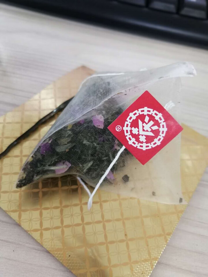 中茶清茶玫瑰白茶花草茶 茶叶袋泡10包一盒25g 玫瑰白茶试用装1袋怎么样，好用吗，口碑，心得，评价，试用报告,第3张