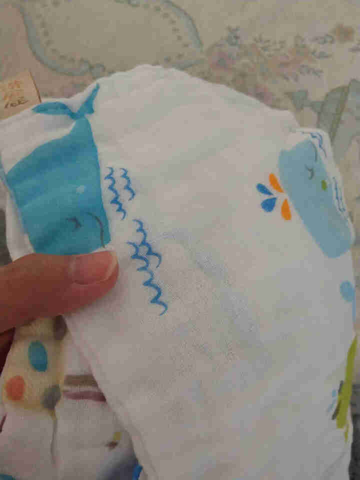 欧孕口水巾棉婴儿小方巾新生儿毛巾洗脸巾儿童手绢手帕 奇妙组合2（三条装）30cmx30cm怎么样，好用吗，口碑，心得，评价，试用报告,第2张