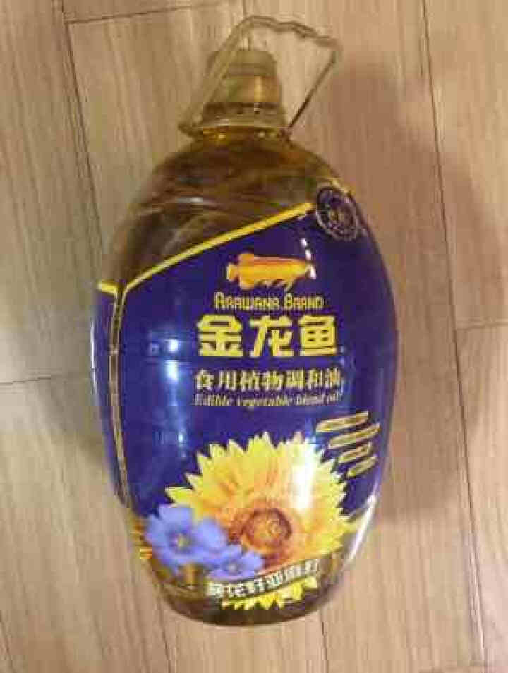 金龙鱼 食用油 物理压榨 葵花籽 亚麻籽 食用调和油5L怎么样，好用吗，口碑，心得，评价，试用报告,第2张