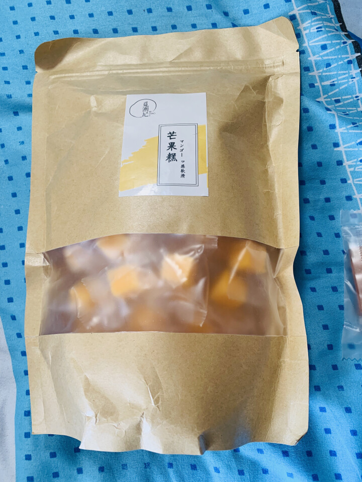 觅潮记 网红芒果糕 芒果味软糕水果糖果 办公室休闲零食200g怎么样，好用吗，口碑，心得，评价，试用报告,第4张