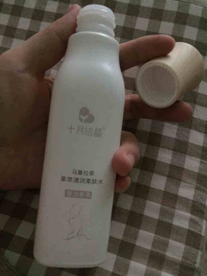 十月结晶孕产妇护肤品补水乳脸部清洁孕妇专用化妆品 果萃爽肤水怎么样，好用吗，口碑，心得，评价，试用报告,第4张