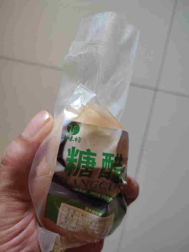 水晶糖蒜200g/袋 糖醋酸甜大头蒜西安泡馍糖蒜泡菜咸菜下饭菜 水晶糖蒜200g/袋怎么样，好用吗，口碑，心得，评价，试用报告,第4张