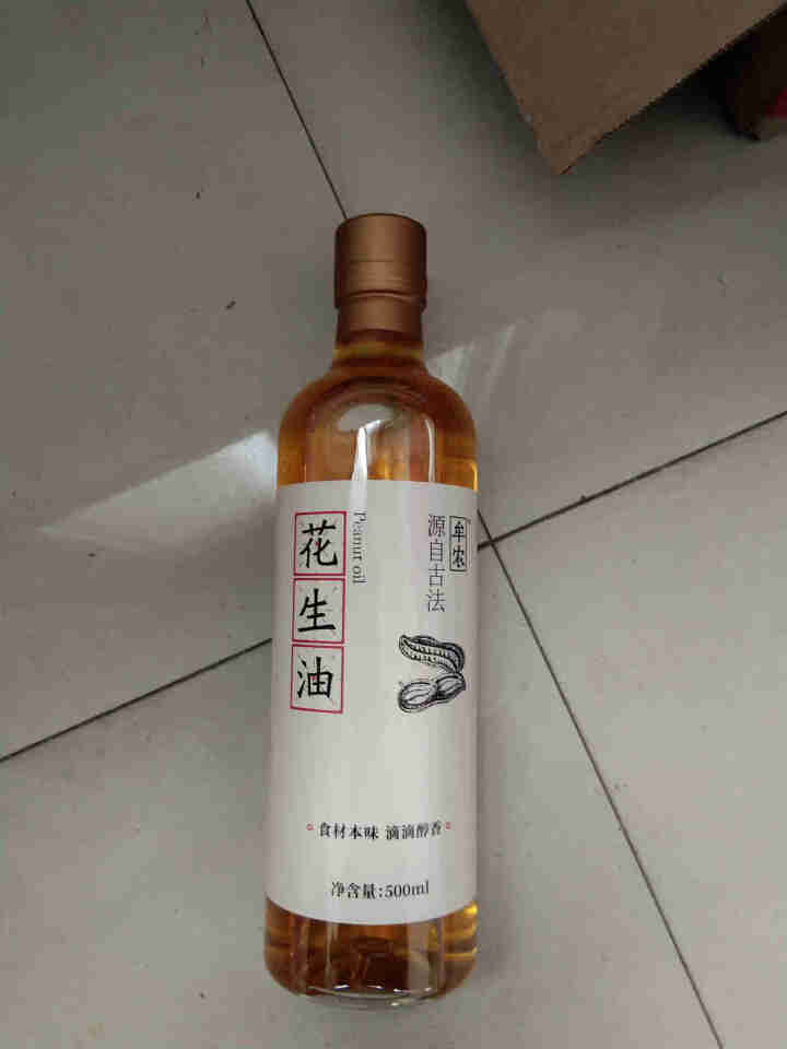 牟农 食用油 古法压榨Ⅱ 花生油500ml 烟台恒邦出品怎么样，好用吗，口碑，心得，评价，试用报告,第2张