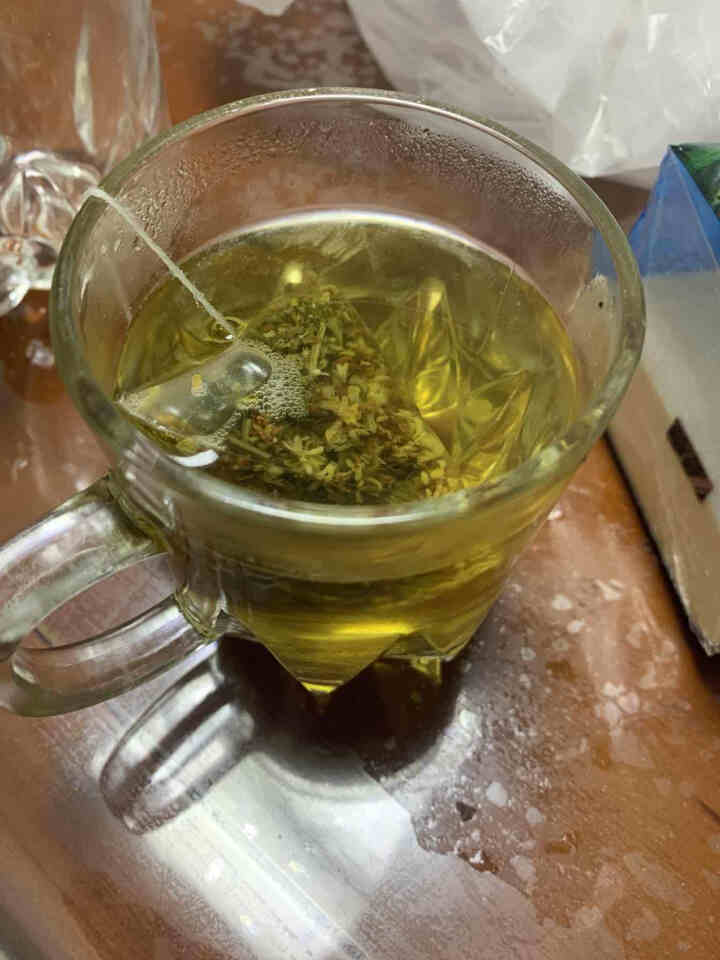 优禾生活EUHO 桂花绿茶袋泡茶30g 养生花草三角茶包10袋怎么样，好用吗，口碑，心得，评价，试用报告,第3张