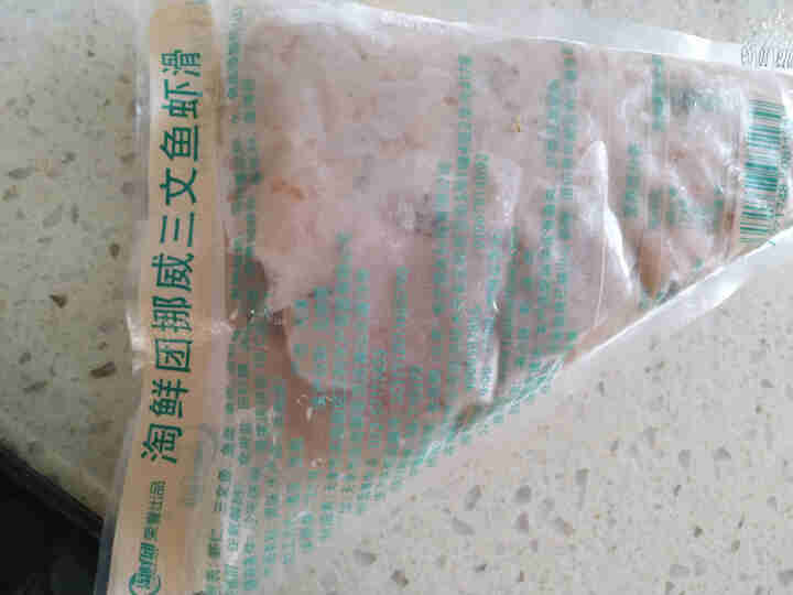 【冷冻】淘鲜团 挪威三文鱼新鲜手打虾滑150g 85%虾肉颗粒看得见 袋装 火锅丸子 火锅 食材 海鲜水产怎么样，好用吗，口碑，心得，评价，试用报告,第3张