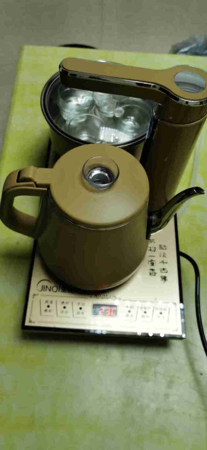 金杞（JINQI）全智能自动上水电热水壶 煮茶器电茶壶茶炉烧水茶具套装304不锈钢烧水壶 T206,第2张