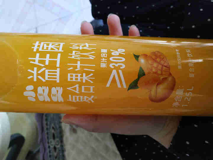 小臭臭益生菌复合果汁饮料芒果风味1.25L*6瓶/箱(果汁含量≥30%) 1.25L/瓶怎么样，好用吗，口碑，心得，评价，试用报告,第3张