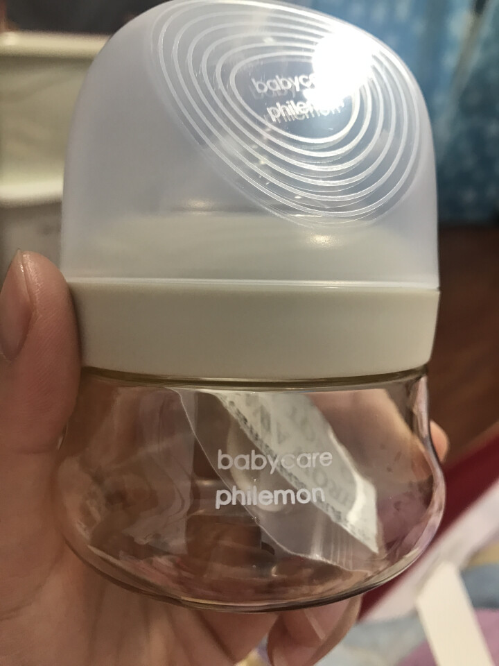 babycare新生儿奶瓶宽口径ppsu婴儿奶瓶80ml 耐摔防胀气宝宝奶瓶 淡藻绿,第4张