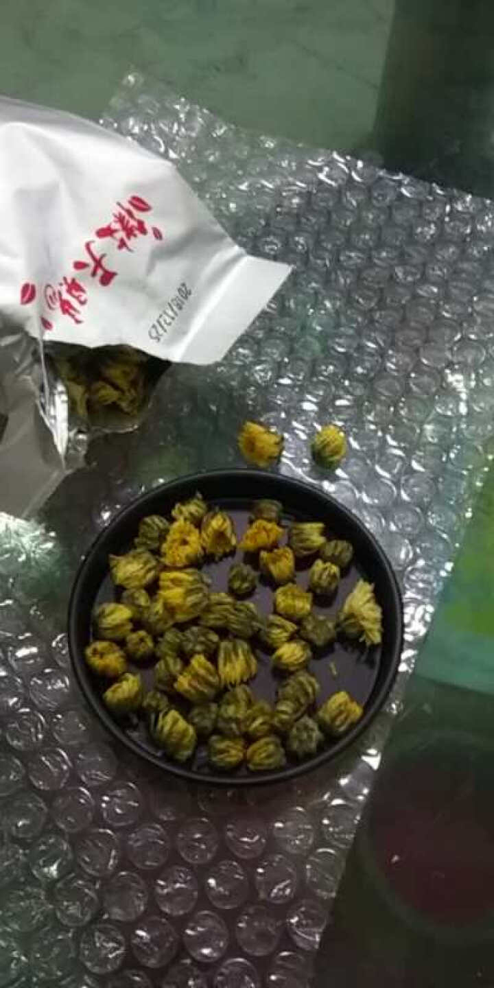 菊花茶特级胎菊王优质杭白菊胎菊可搭金银花去火下火养生花草茶怎么样，好用吗，口碑，心得，评价，试用报告,第4张