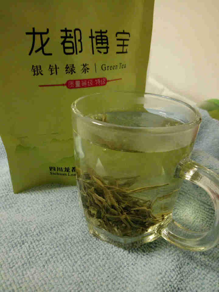 【买三赠一】龙都博宝 龙都银针绿茶明前炒青绿茶 四川自贡茶叶 特产 50gx1袋怎么样，好用吗，口碑，心得，评价，试用报告,第4张