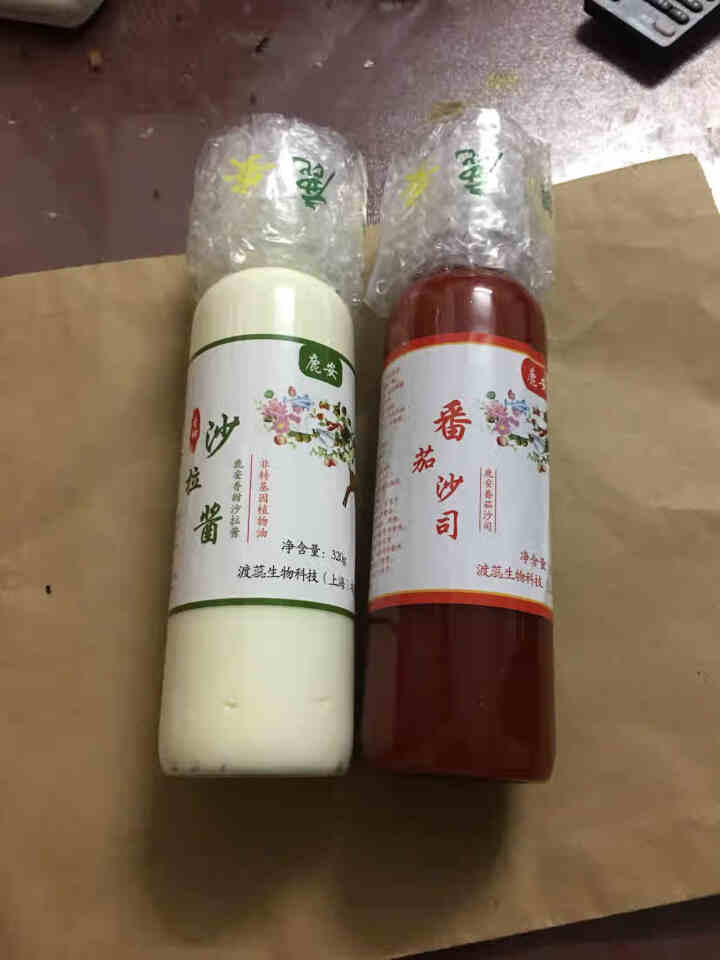 番茄沙司 香甜沙拉酱 奶香芝士沙拉酱 甜辣酱320g组合装 水果蔬菜沙拉 炸鸡汉堡面包吐司手抓饼酱 香甜沙拉酱+番茄沙司怎么样，好用吗，口碑，心得，评价，试用报,第2张