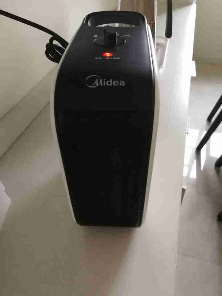 美的（Midea）暖风机/取暖器/电暖气/电暖器/办公室迷你小暖炉家用节能省电静音暖炉HF18C 白色怎么样，好用吗，口碑，心得，评价，试用报告,第4张