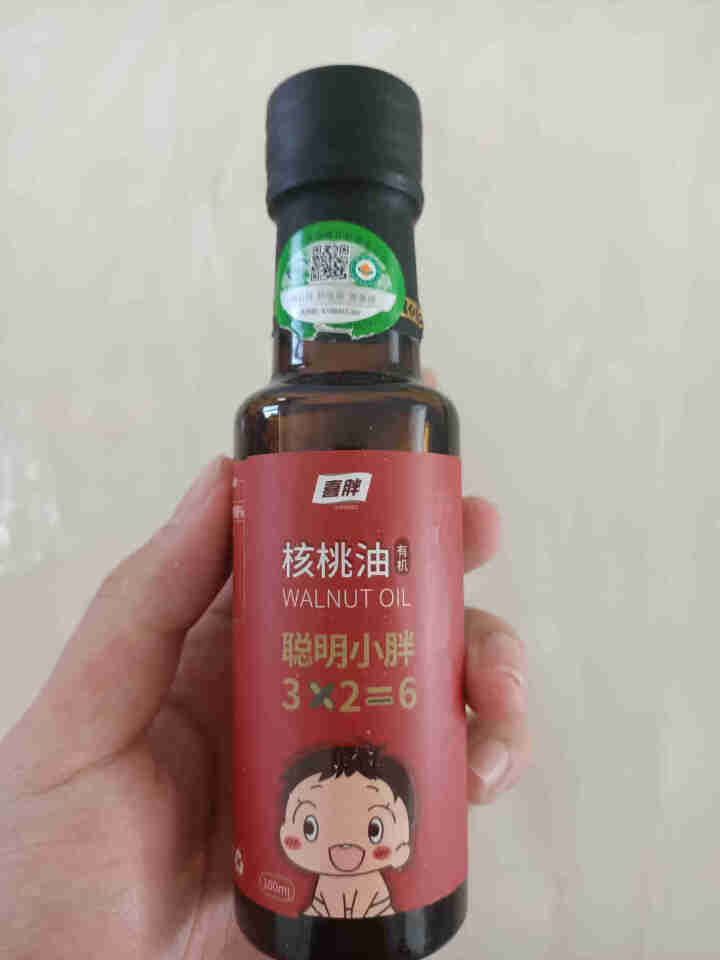 喜胖（XIPANG）有机核桃油100ml 物理冷榨 适用于儿童及孕妇食用油怎么样，好用吗，口碑，心得，评价，试用报告,第3张