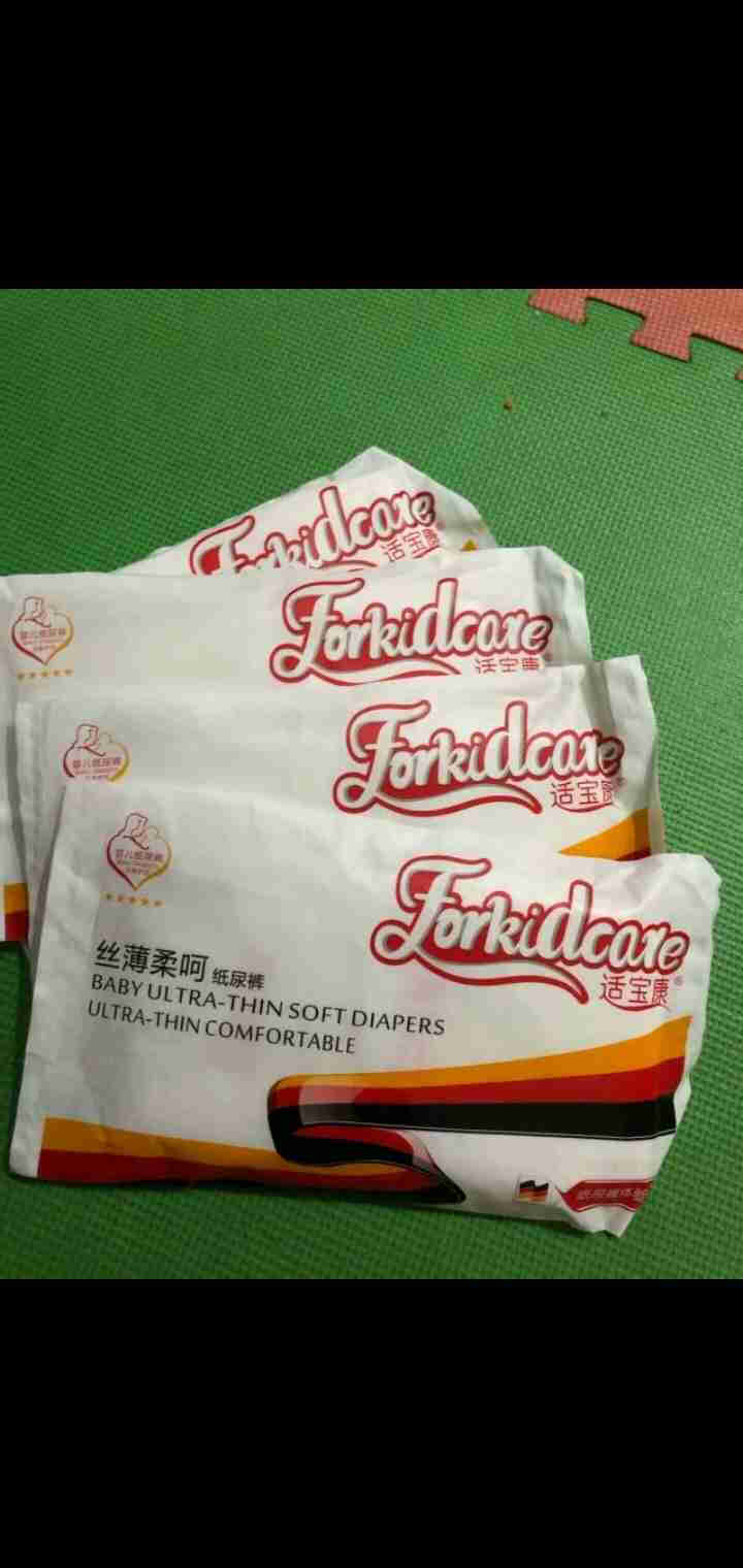 适宝康·Forkidcare 丝薄柔呵纸尿裤试用装M码*4片 适合6,第2张