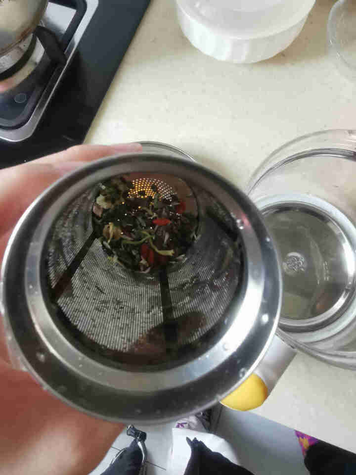 国方堂 金银花菊花茶桑叶茶枸杞决明子组合养生花茶男女清凉茶 10g/包【体验装】怎么样，好用吗，口碑，心得，评价，试用报告,第4张