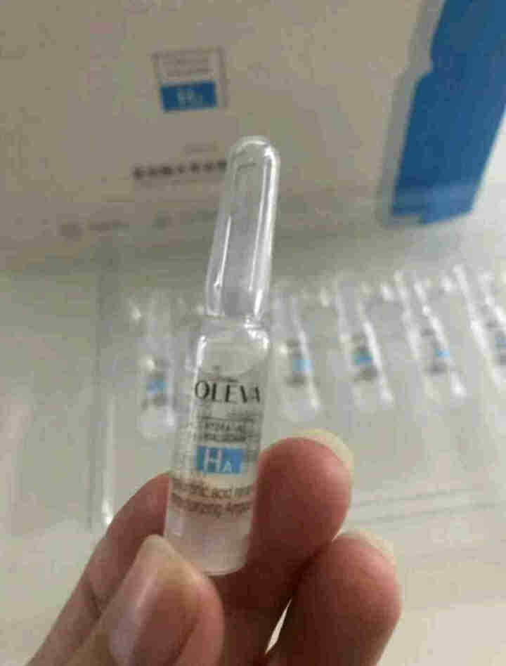 奥洛菲OLEVA玻尿酸水库安瓶精华液1.5ml*7支 女士补水保湿面部精华 敏感肌可用护肤品怎么样，好用吗，口碑，心得，评价，试用报告,第4张