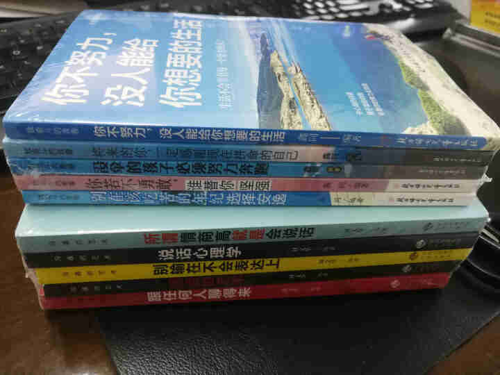 青春文学成功励志全10册你不努力谁也给不了你想要的生活心灵鸡汤正能量书籍人生哲学口才技巧书怎么样，好用吗，口碑，心得，评价，试用报告,第2张