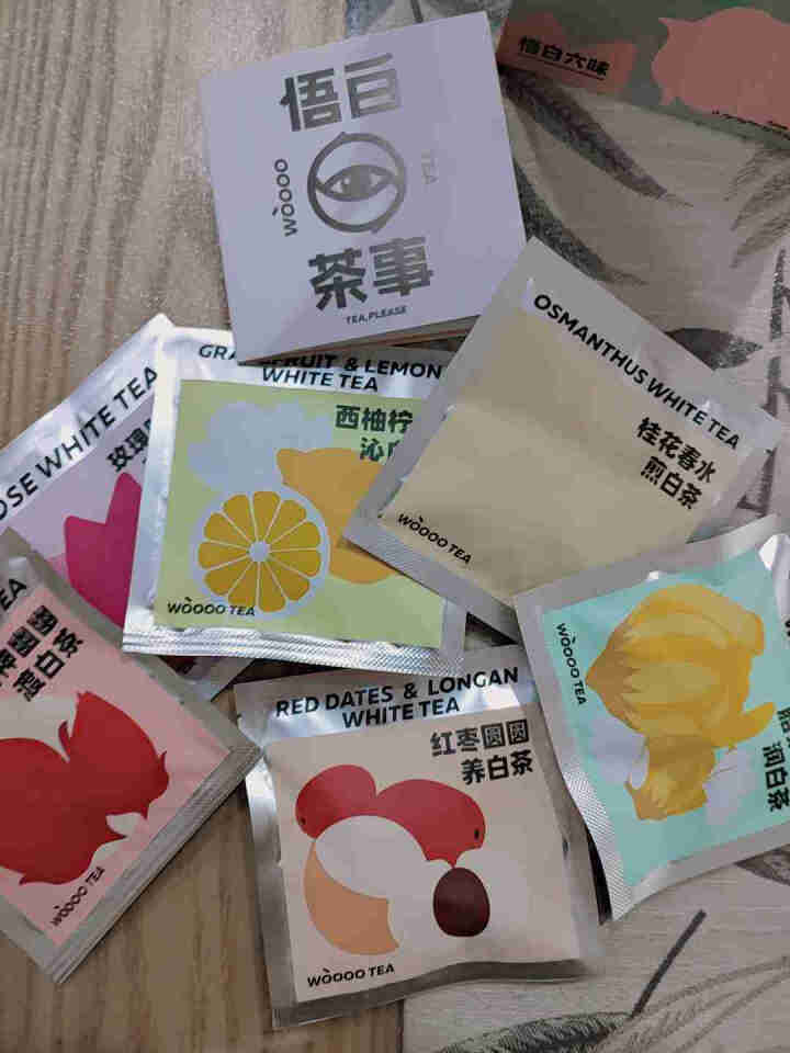 【新品花果茶】品品香茶叶 超萃茶悟白茶事系列组合装 调味袋泡茶怎么样，好用吗，口碑，心得，评价，试用报告,第2张