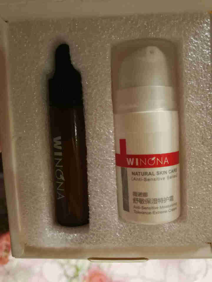 薇诺娜（WINONA）敏肌修护小魔盒【特护霜5g+舒敏精华5ml】怎么样，好用吗，口碑，心得，评价，试用报告,第2张