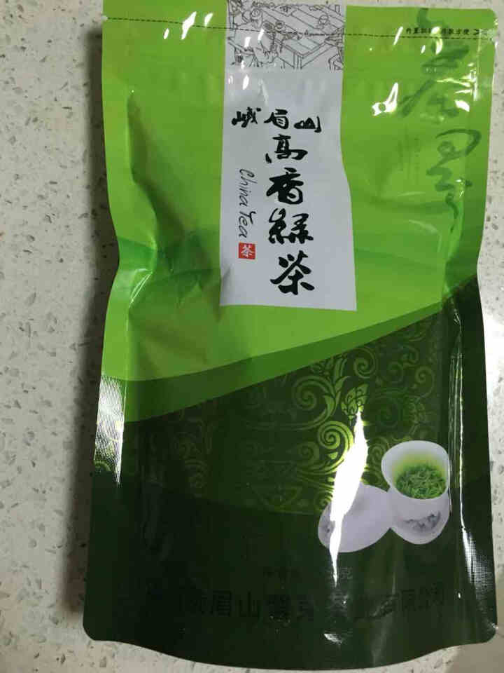 峨山馨芽 2019新茶 四川峨眉山原产高香绿茶 毛峰 春茶明前嫩芽浓香型云雾茶叶散装250g/袋包邮怎么样，好用吗，口碑，心得，评价，试用报告,第2张