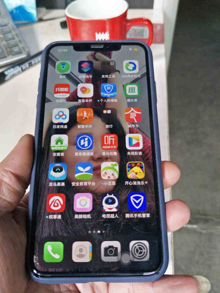 日新隆 苹果X/XS液态硅胶手机壳  iPhoneXS Max高档保护套全包防摔超薄肤感加绒软壳 桃红 (5.8寸)  iPhone X/XS通用怎么样，好用吗,第4张