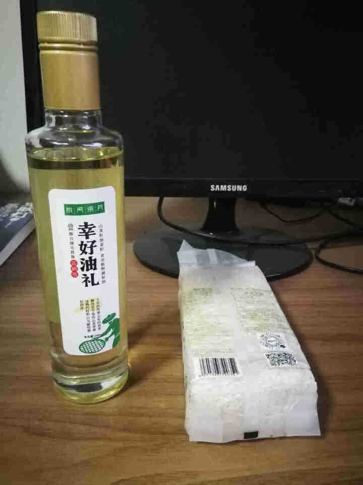 陇间柒月粮油礼盒 富硒大米+山茶油食用油山茶菜籽调和油 粮油组合礼包 A款硒米500g+山茶油248ml怎么样，好用吗，口碑，心得，评价，试用报告,第4张