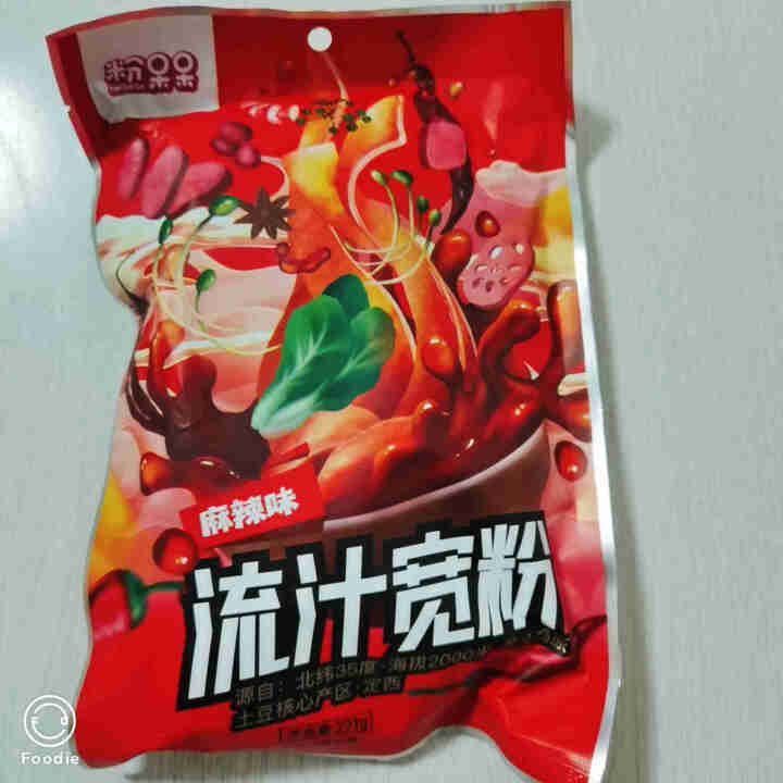 粉呆呆 麻辣流汁宽粉带料包 甘肃定西土豆宽粉 螺霸王酸辣螺蛳粉白家陈记马铃薯粉条 速食宽粉 粉呆呆流汁宽粉 271g*1袋怎么样，好用吗，口碑，心得，评价，试用,第2张