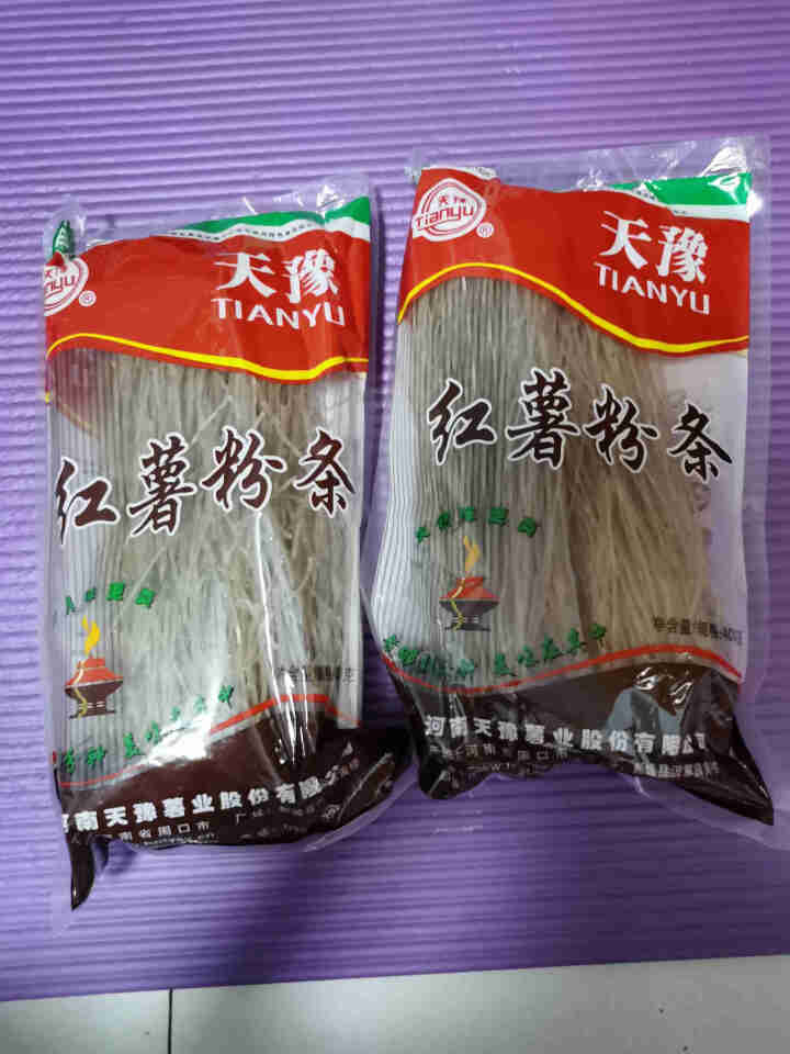 天豫红薯粉条河南特产耐煮筋道火锅粉400g*2袋怎么样，好用吗，口碑，心得，评价，试用报告,第2张