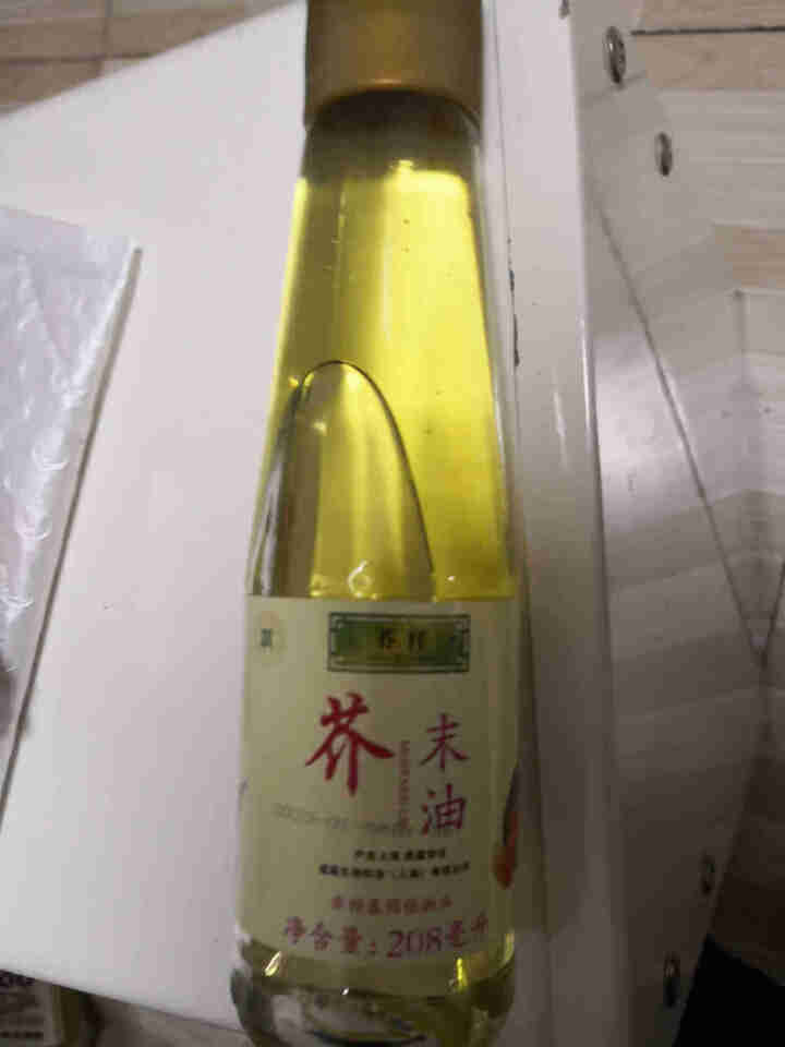 【非转基因国货】芥末油 凉拌菜海鲜调味油 日本料理寿司刺身 辛辣芥末味 208mL怎么样，好用吗，口碑，心得，评价，试用报告,第2张