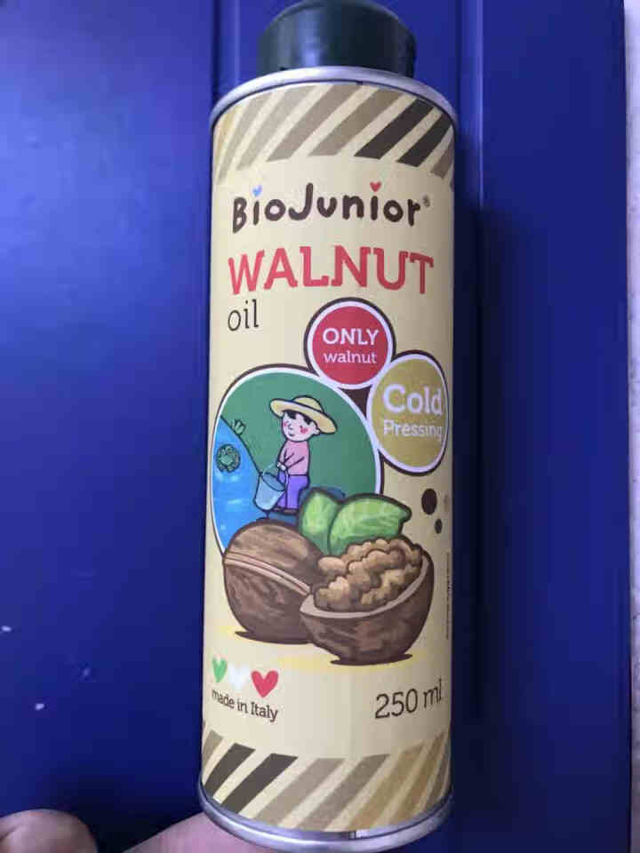 碧欧奇（Biojunior）意大利进口dha婴幼儿核桃油宝宝营养辅食儿童孕妇冷榨核桃油 【低温初榨】核桃油怎么样，好用吗，口碑，心得，评价，试用报告,第2张