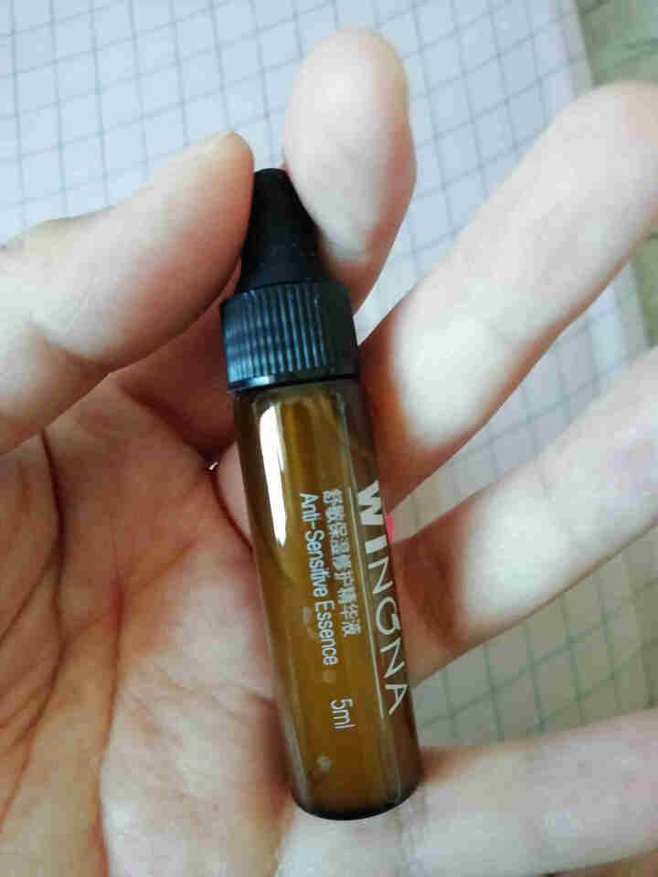 薇诺娜（WINONA） 舒敏保湿修护精华液5ml 舒缓敏感 补水保湿  修护皮肤屏障怎么样，好用吗，口碑，心得，评价，试用报告,第4张