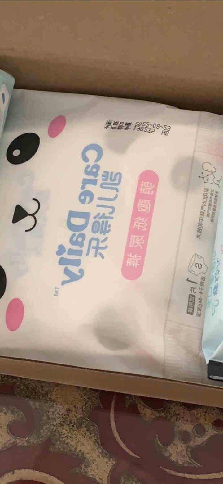 凯儿得乐（care daily）萌趣纸尿裤试用装3片+萌趣小湿巾1包+萌趣柔纸巾1包 萌趣纸尿裤S码3片怎么样，好用吗，口碑，心得，评价，试用报告,第3张