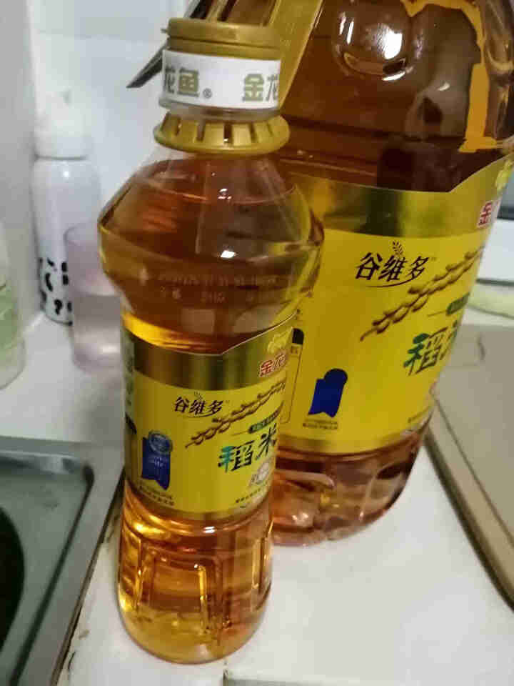 金龙鱼 食用油 双一万 谷维多稻米油5L（新老包装随机发货）怎么样，好用吗，口碑，心得，评价，试用报告,第3张