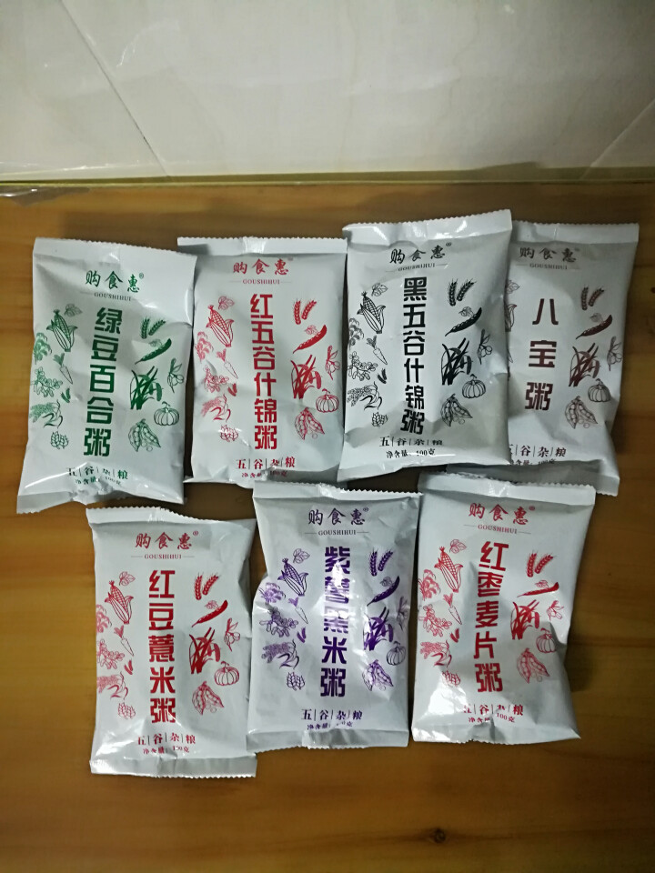 购食惠 7日粥道 五谷杂粮 粥米 7种700g（粥米 粗粮 组合 杂粮 八宝粥原料）怎么样，好用吗，口碑，心得，评价，试用报告,第3张