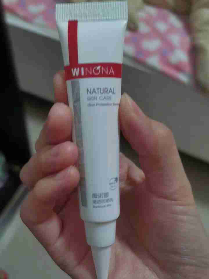 薇诺娜（WINONA）清透防晒乳15g SPF48 PA+++（防晒霜 防晒乳 敏感肌肤适用）怎么样，好用吗，口碑，心得，评价，试用报告,第3张