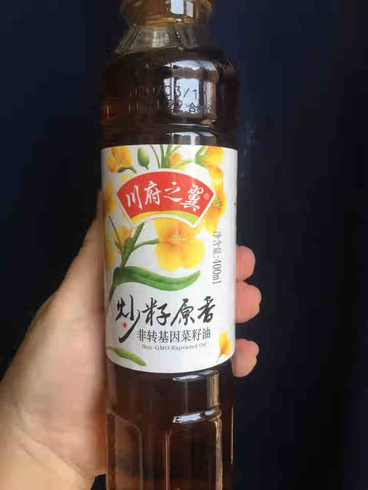 川府之翼 食用油 非转基因 火炒小榨 原香菜籽油400ml怎么样，好用吗，口碑，心得，评价，试用报告,第2张